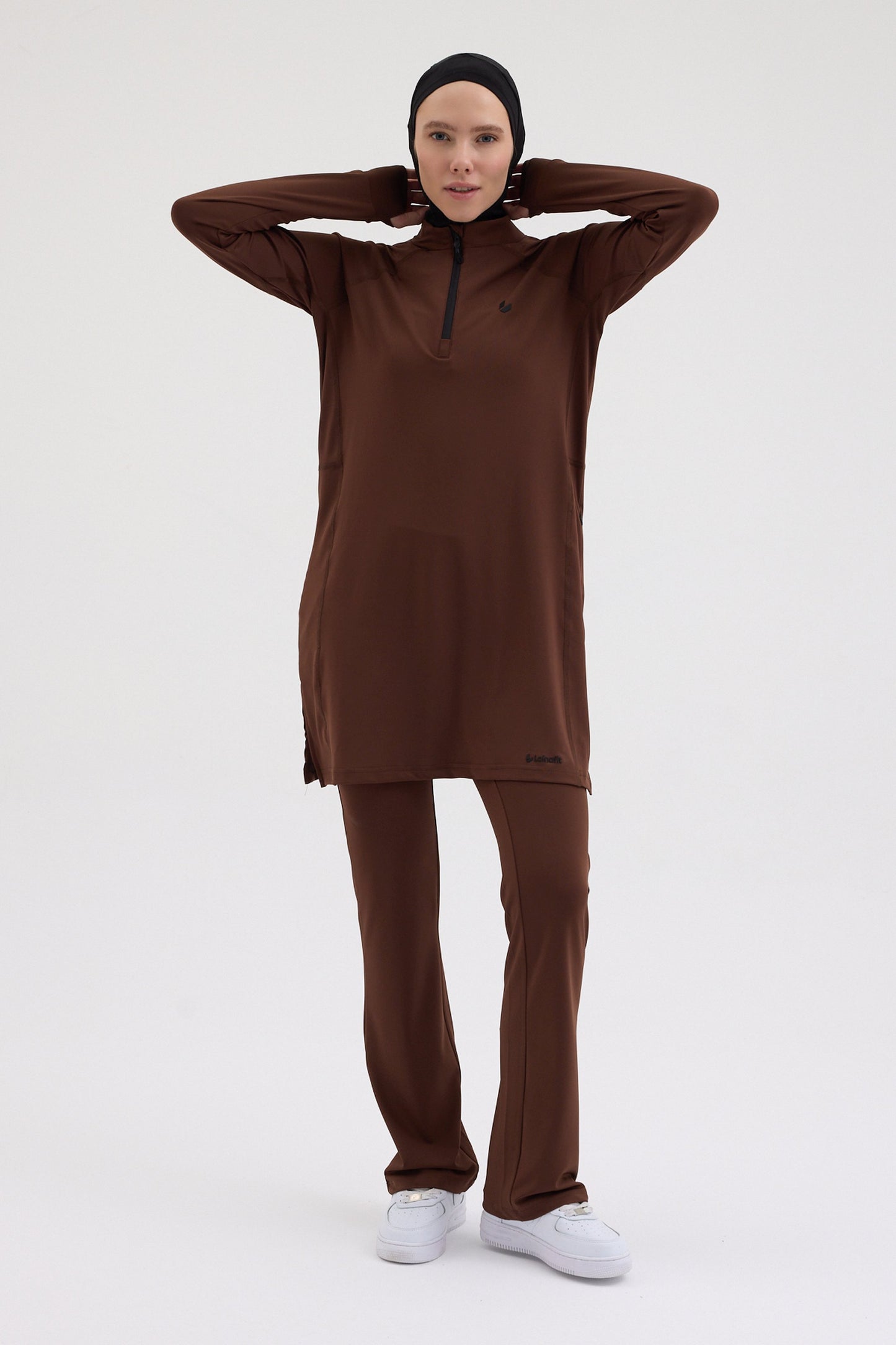 Garnili Tunik Kahve