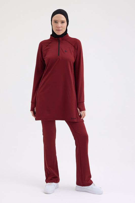 Garnili Takım Bordo