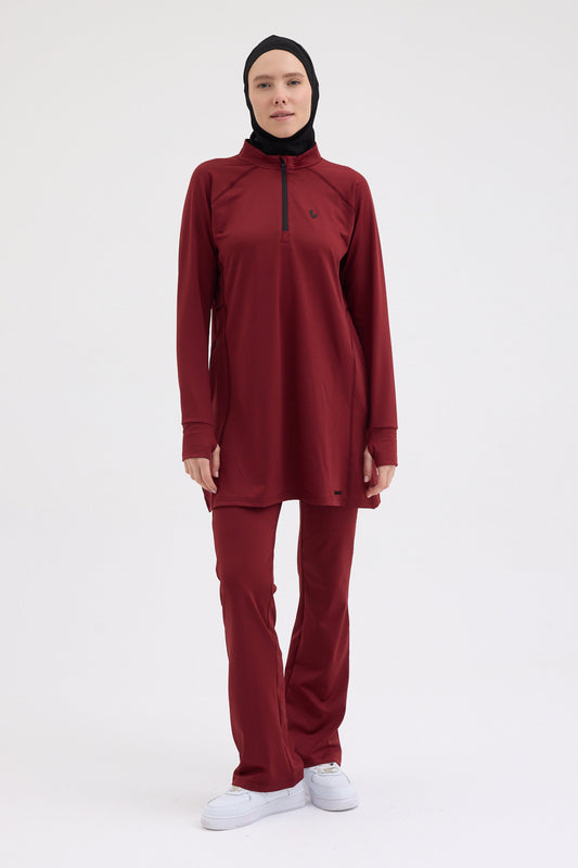 Garnili Takım Bordo