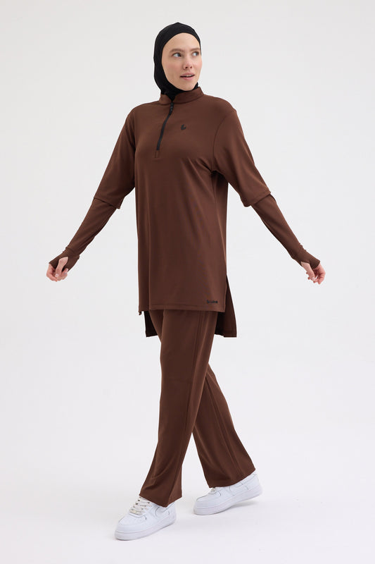 Tayt Eklentili Takım Kahve