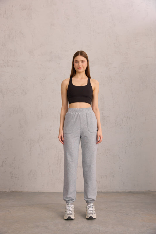 Jogger Eşofman Gri
