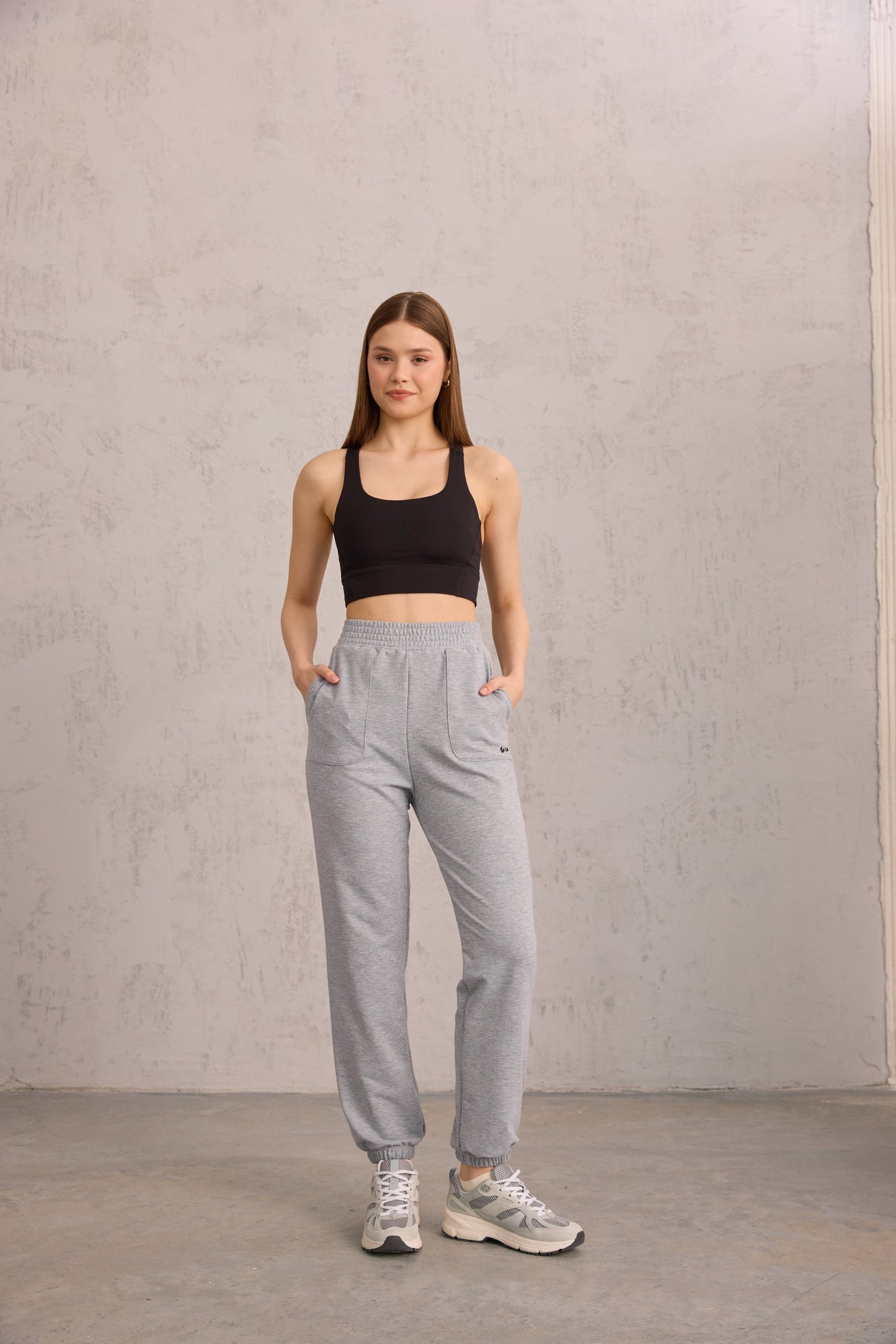 Jogger Eşofman Gri