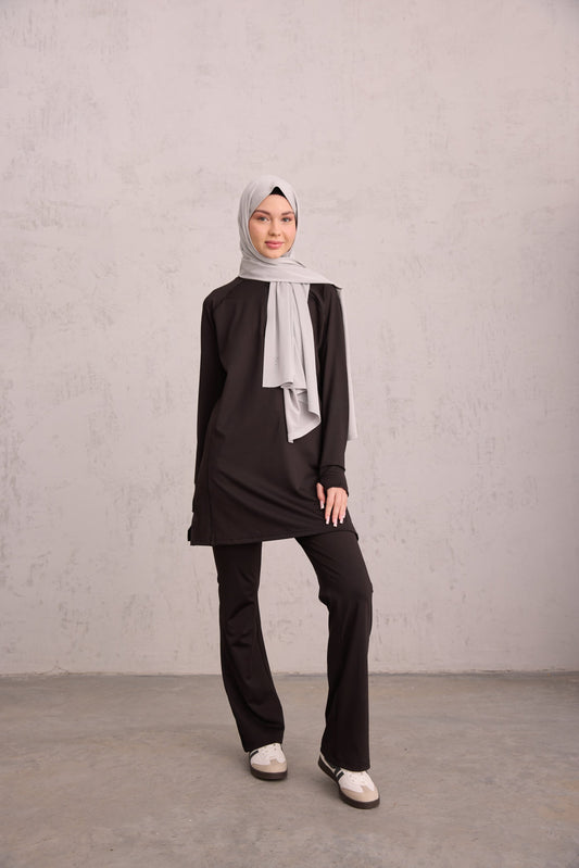 Garnili Takım Siyah