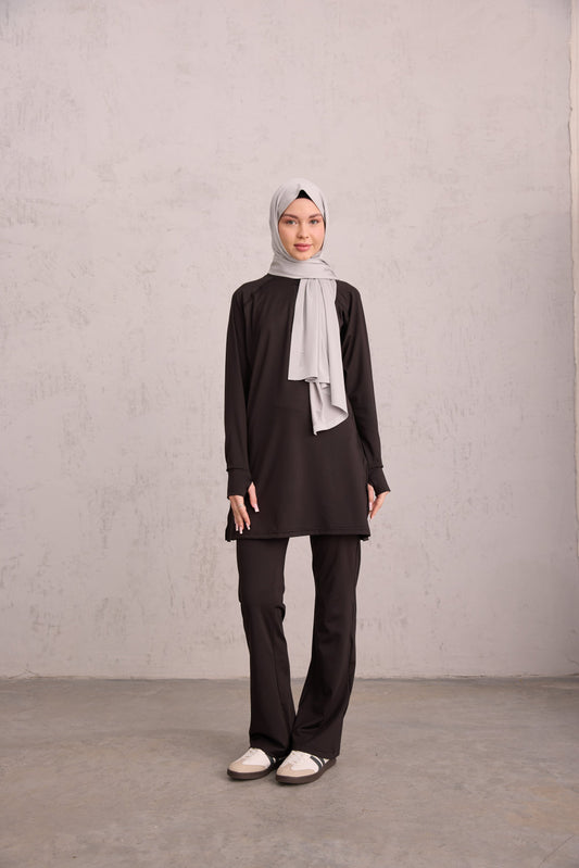 Garnili Takım Siyah