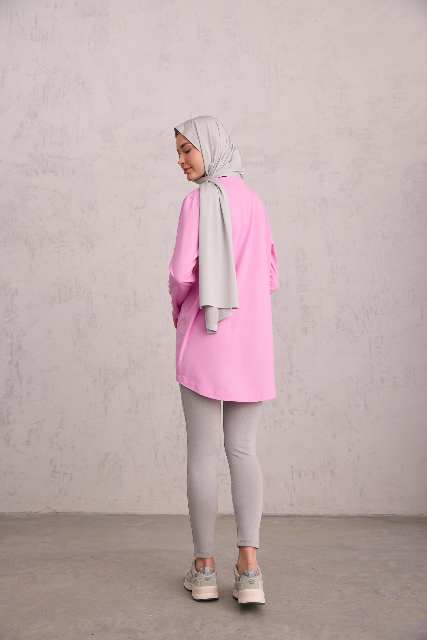 Parmak Detaylı Tunik Leylak