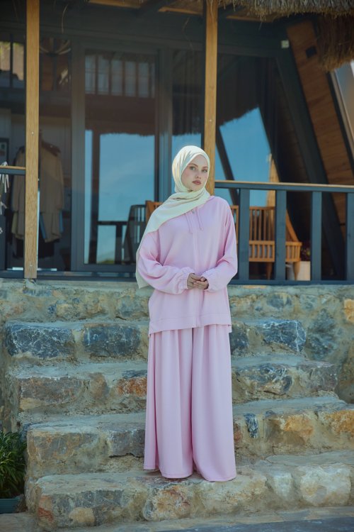 Comfort Takım Uçuk Pembe