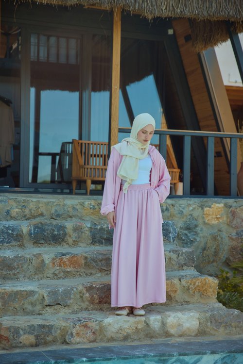 Comfort Takım Uçuk Pembe