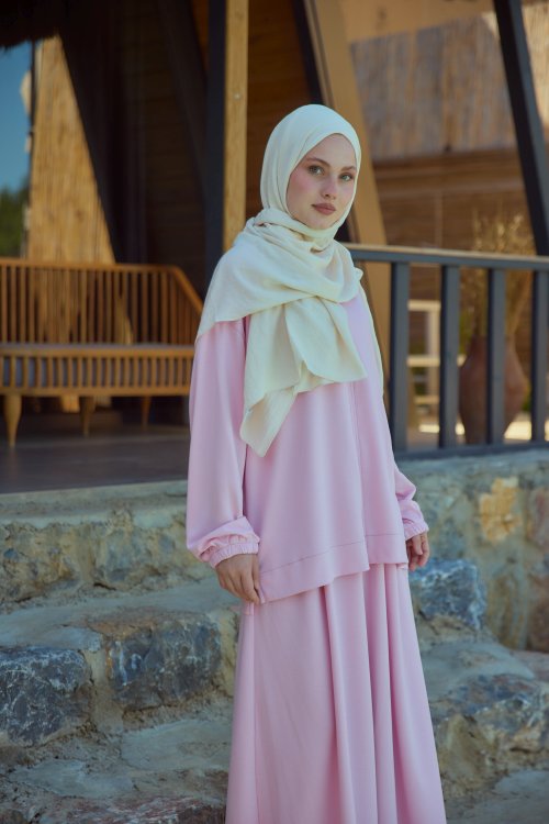 Comfort Takım Uçuk Pembe