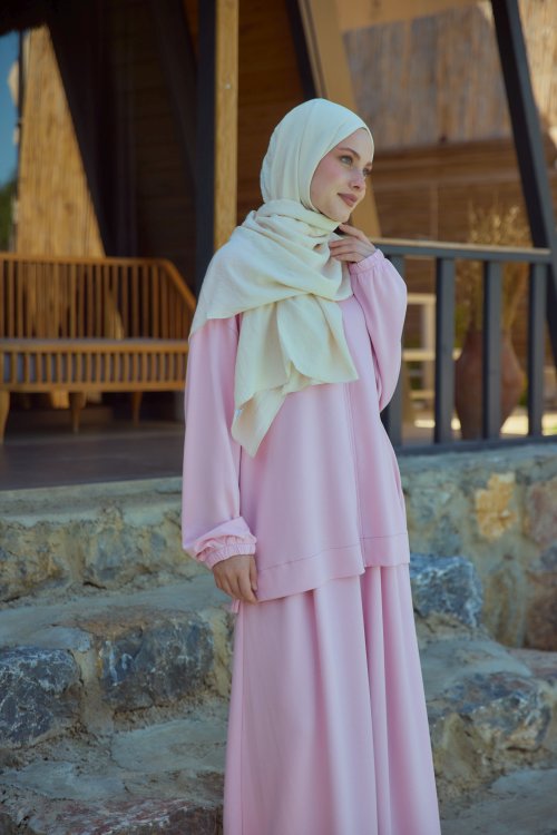 Comfort Takım Uçuk Pembe