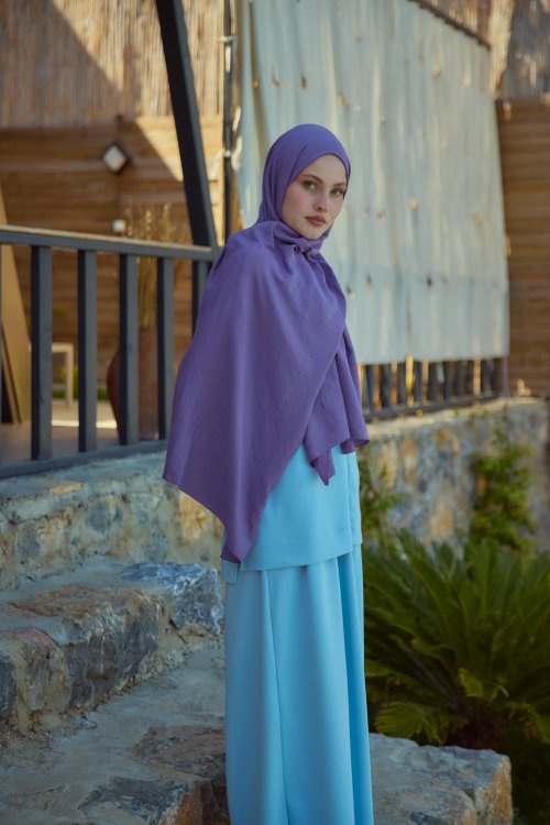 Comfort Şal Mor