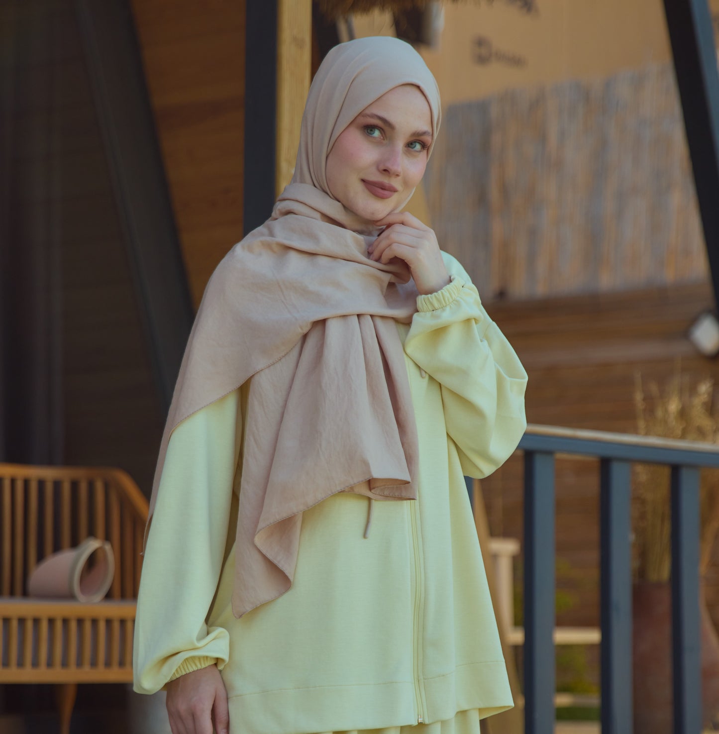 Comfort Şal Camel